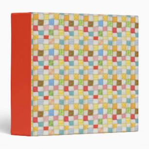 Classeur QUILT CRAZY / Rouge
