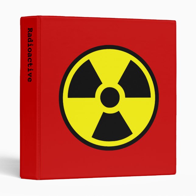 Classeur Radioactif (Devant/Côté)