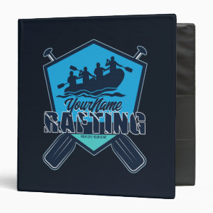 Classeur Rafting personnalisé Whitewater River Adventure
