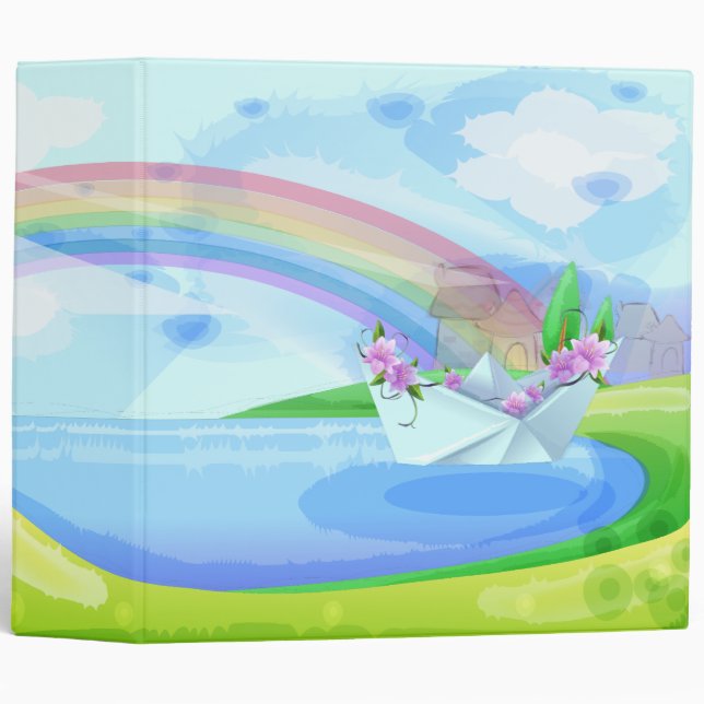 Classeur Rainbow Imaginaire Pond (Devant/Côté)