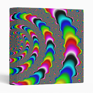 Classeur Rainbow Universe - Fractal Art