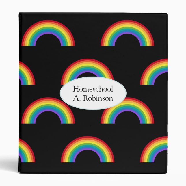 Classeur Rainbows pour enfants (Devant)