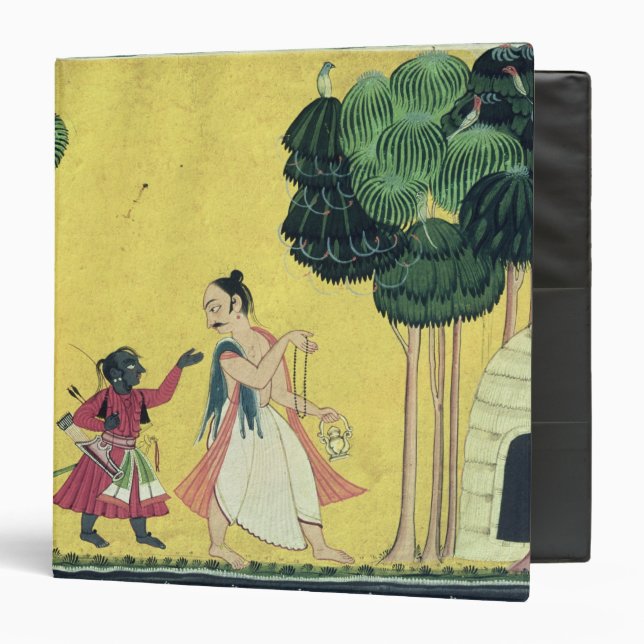 Classeur Rama et Lakshmana accompagnés de Visvamitra (Devant/Intérieur)