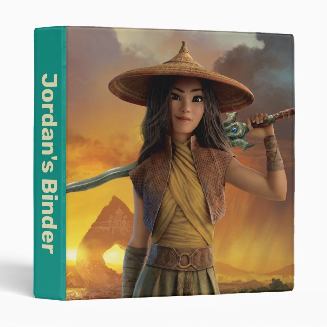 Classeur Raya sans peur (Devant/Côté)