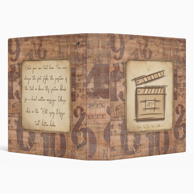 Classeur réalisateur, acteur, réalisateur idée cadeau (Arrière-plan)