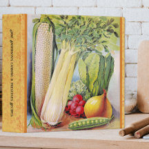 Recette d'art végétal vintage