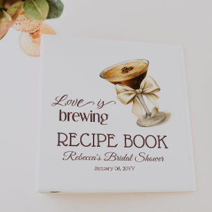 Classeur Recette de Baby Shower pour un Mariage avec un Esp