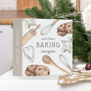 Classeur Recette de biscuits de Noël de Noël
