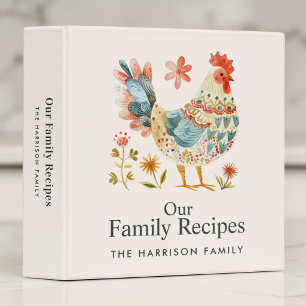 Classeur Recette de famille personnalisée de la ferme de co