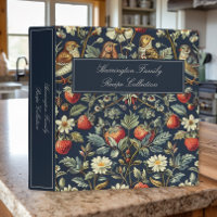 Recette de famille vintage William Morris oiseaux