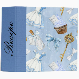Classeur Recette de motif d'Alice du pays des