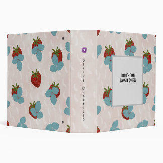 Classeur Recette de pépites de fraise 