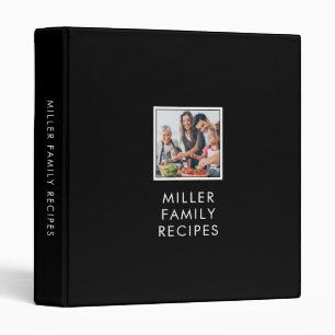 Classeur Recette de photo familiale minimale
