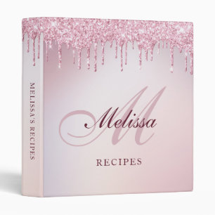 Classeur recette de rendu de monogramme par goutte de fauss
