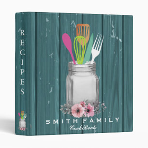 Classeur Recette familiale personnalisée de maman Cookbook