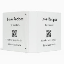Recette livre scan QR code médias sociaux repas de