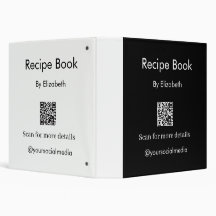 Recette livre scan QR code médias sociaux repas de