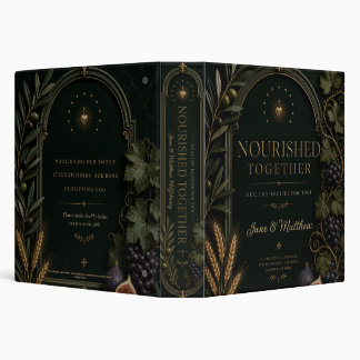 Classeur Recette personnalisée pour couples Nourris ensembl
