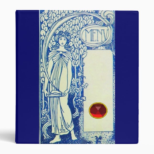 CLASSEUR RECETTE RÉSERVE RESTAURANT MENU 2 (Devant)