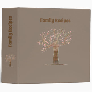Classeur Recette traditionnelle de l'arbre généalogique