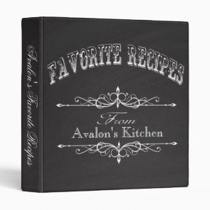 Classeur Recette vintage de favori de tableau