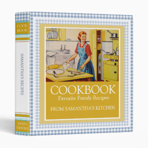 Classeur Recette vintage des années 1950