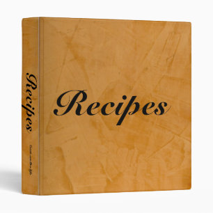 Classeur Recettes de Dante