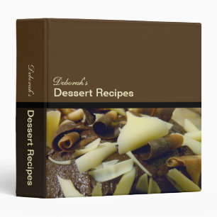 Classeur Recettes de dessert (1,5")