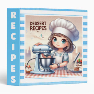 Classeur Recettes de dessert Baker et Mixer