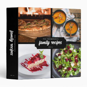 Classeur Recettes de famille traditionnelles 4 Collage de p