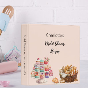 Classeur Recettes de Fête des mariées à la crème pâtissière