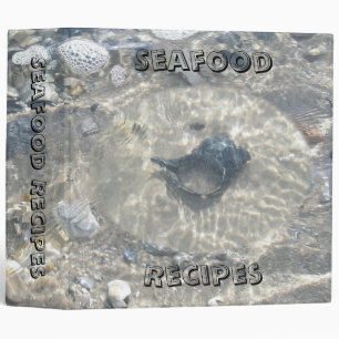 Classeur Recettes de fruits de mer de coquillages de