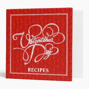 Classeur Recettes de la Saint-Valentin
