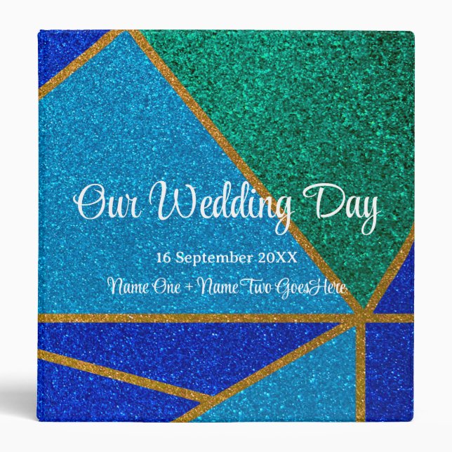 Classeur Recettes de l'album photo Mariage couleur Parties  (Devant)