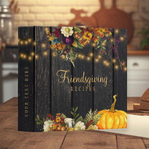 Classeur Recettes de livre de cuisine de famille pour Frien