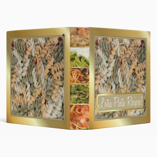 Classeur "Recettes de pâtes de Lotsa" (Arrière-plan)