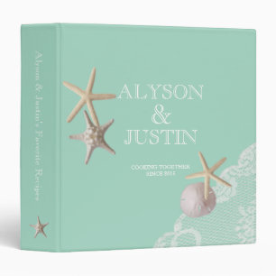 Classeur Recettes de poisson-Starfish et de dollar de sable