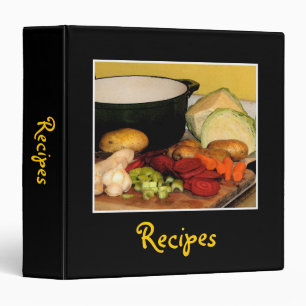 Classeur Recettes de potage aux légumes