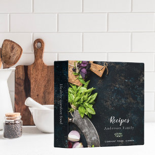 Classeur Recettes de repas de famille de livre de cuisine r