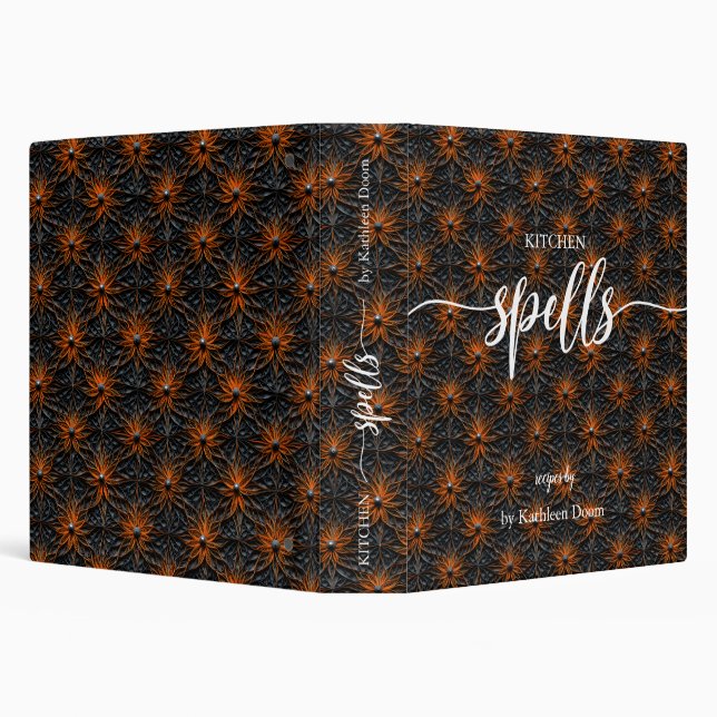 Classeur Recettes de sorcières de cuisine (Arrière-plan)