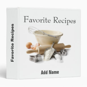 Classeur Recettes de souvenir de Baker (classeur)
