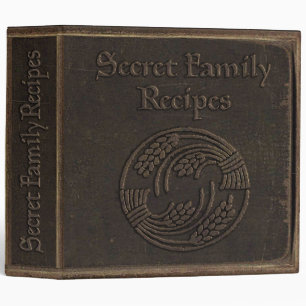 Classeur Recettes familiales secrètes