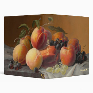 Classeur Recettes Famille Monogramme Livre De Cuisine Cuisi