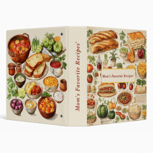 Classeur Recettes favorites Viande Pain Fromage Légumes