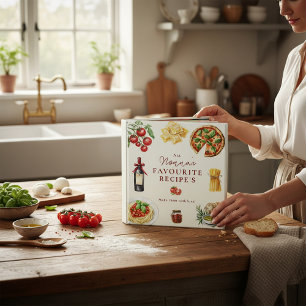 Classeur Recettes préférées de Nonna Cuisine italienne