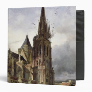 Classeur Reconstituant l'église d'abbaye de St Denis en