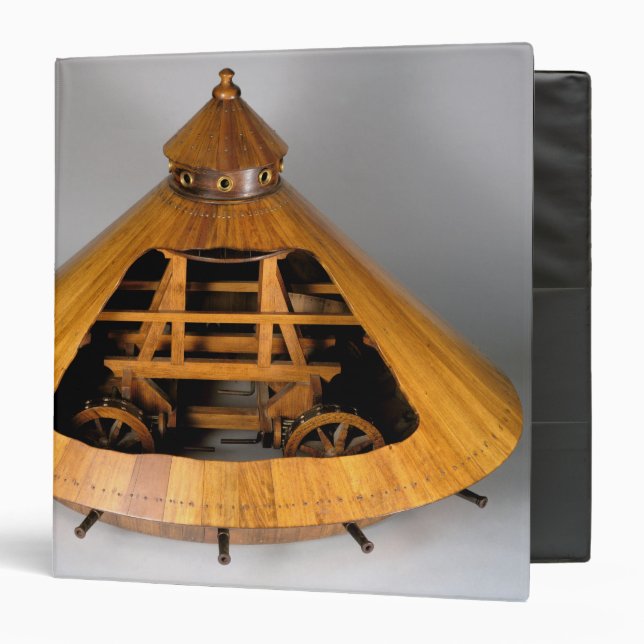 Classeur Reconstruction modèle de la conception de da Vinci (Devant/Intérieur)