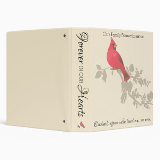 Classeur Red Cardinal Memorial Binder – Cardinals Appear