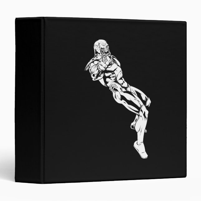 Classeur Red Lantern Corps - Rage Leaning 3 (Devant/Côté)