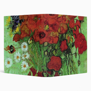 Classeur Red Poppies & Daisies (F280) Van Gogh Fine Art